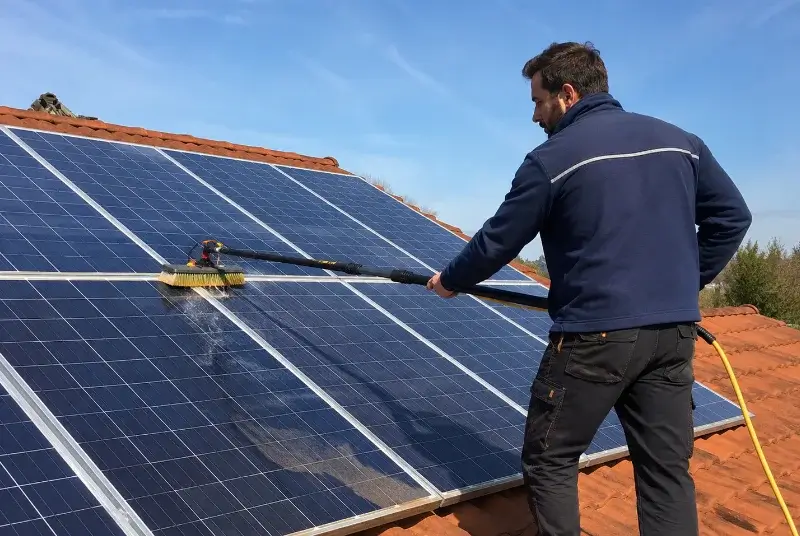 Nettoyage et entretien de panneaux solaires à Bouvesse-Quirieu
